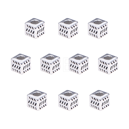 Tibetan Silver Alloy Spacer Beads TIBE-PH0004-88-1