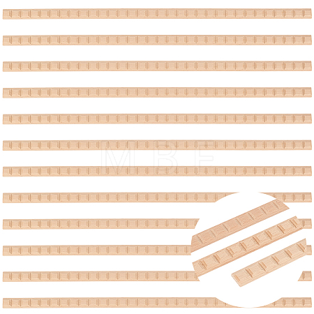 Wood Carving Waistline Edge Strips for Living Room Background Wall Decorative AJEW-GF0013-86B-1