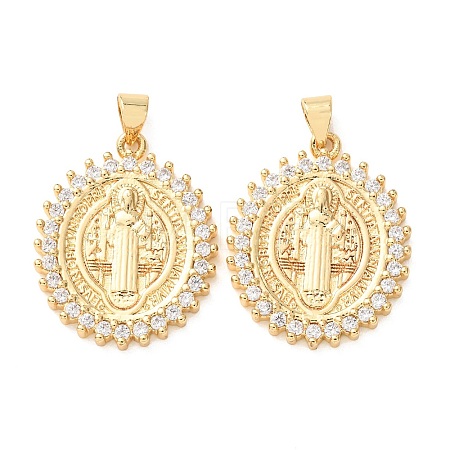 Religion Brass Pendants CU-B197-03G-H-1