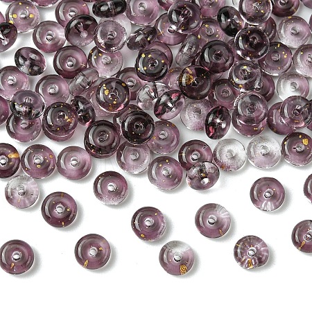 10G Electroplate Transparent Colours Rainbow Glass Seed Beads SEED-YW0003-04I-1