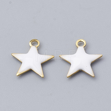 Brass Charms X-KK-S345-060A-09-1