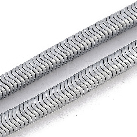 Electroplated Synthetic Non-magnetic Hematite Beads Strands G-H020-M01-26-1