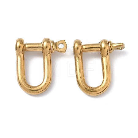 304 Stainless Steel Ring Clip Buckles for Bag Chain Strap STAS-C165-02A-G-1