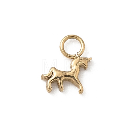 304 Stainless Steel Charms STAS-B140-01G-1