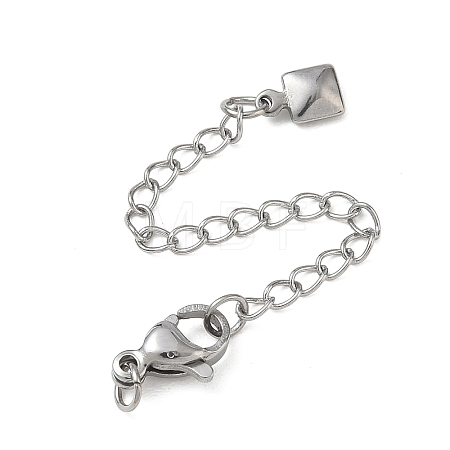 304 Stainless Steel Curb Chain Extender SA-CBA45D5-10P-1