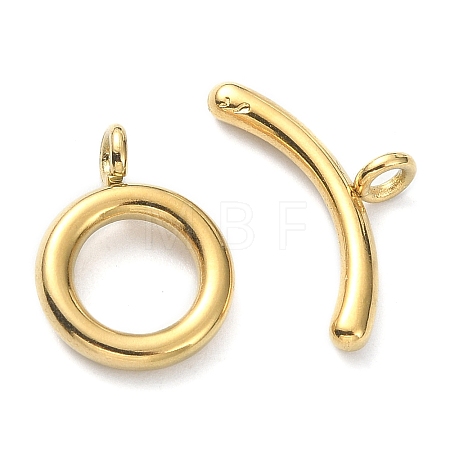 Ion Plating(IP) 304 Stainless Steel Toggle Clasps STAS-E194-09G-A-1