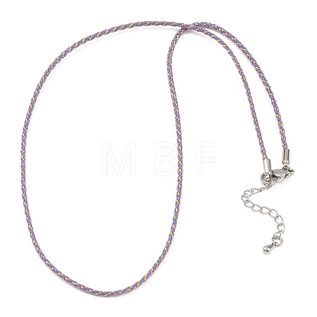 2MM Nylon Braided Cord Necklace Making MAK-A019-02P-17-1