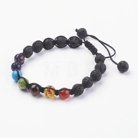 Chakra Jewelry BJEW-JB03517-01-1