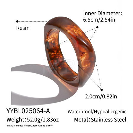 Vintage Resin Bangles for Women TX2013-1-1