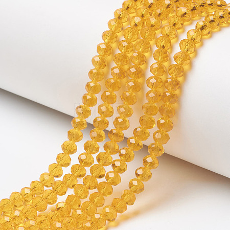 Glass Beads Strands EGLA-A034-T6mm-D17-1