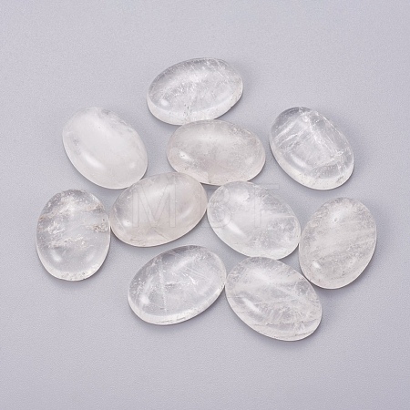 Natural Quartz Crystal Cabochons G-I219-07B-1