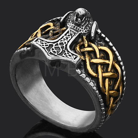 Viking 304 Stainless Steel Finger Rings for Men FS-WGB3F16-20-1