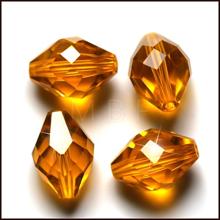 Imitation Austrian Crystal Beads SWAR-F054-11x8mm-08-1