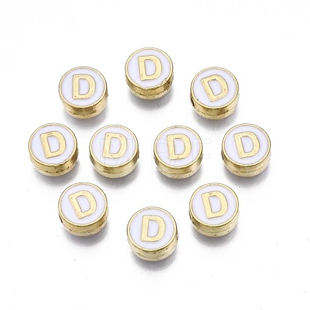 Alloy Enamel Beads ENAM-N052-006-01D-RS-1