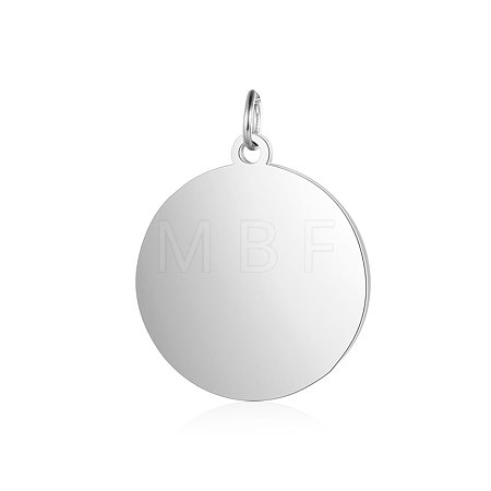 Tarnish Resistant 201 Stainless Steel Pendants STAS-S105-T638-1-18-1