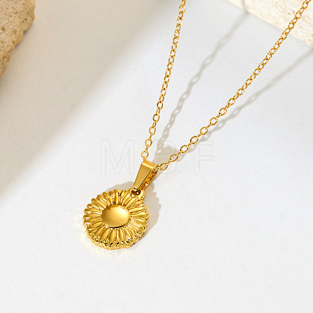 201 Stainless Steel Pendant Necklaces WGE4224-03-1