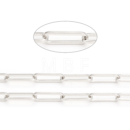 Brass Paperclip Chains CHC-L044-01C-P-1