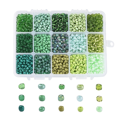 6/0 Glass Seed Beads SEED-JP0009-02-4mm-1