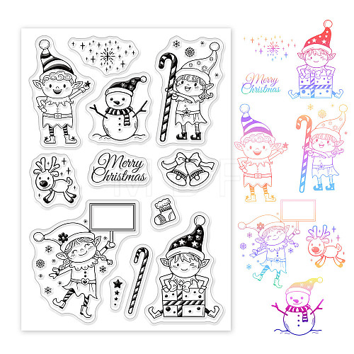 PVC Plastic Stamps DIY-WH0167-56-314-1