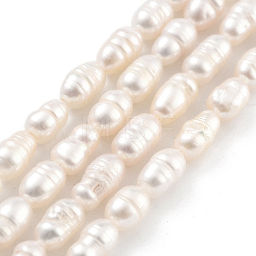 Natural Cultured Freshwater Pearl Beads Strands PEAR-P062-06B-1