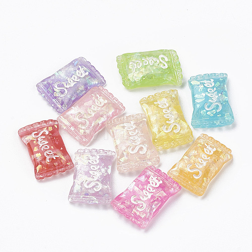 Opaque Resin Cabochons X-CRES-S304-34-1