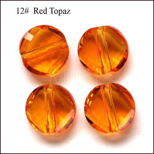 Imitation Austrian Crystal Beads SWAR-F057-10mm-12-1