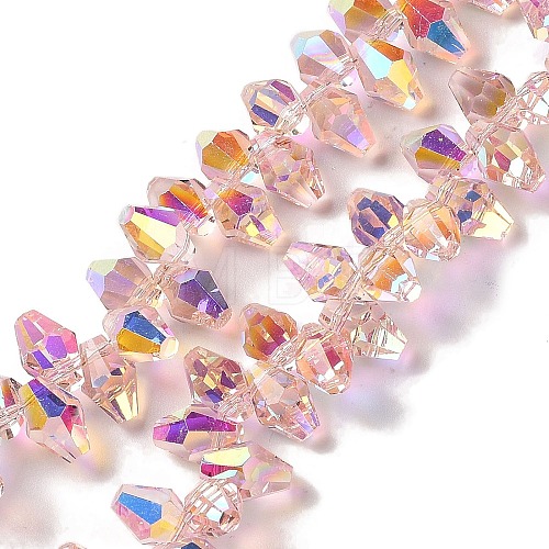AB Color Plated Electroplate Beads Strands EGLA-H104-07A-AB01-1
