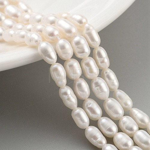 Natural Cultured Freshwater Pearl Beads Strands PEAR-P062-05C-1