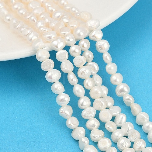 Natural Cultured Freshwater Pearl Beads Strands PEAR-P064-19D-04A-1