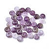 Natural Amethyst European Beads X-G-G740-12x6mm-13-1