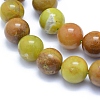 Natural Yellow Opal Beads Strands G-L552H-08C-2