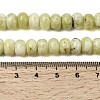 Natural Yellow Turquoise(Jasper) Beads Strands G-A280-A02-02-5