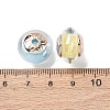Opaque Luminous Resin & CCB Plastic Beads RESI-G119-14D-4