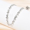 304 Stainless Steel Dolphin Link Chain Necklaces for Women NJEW-G201-02P-3