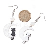 Acrylic Dangle Earrings EJEW-JE06333-03-3