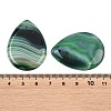 Natural Banded Agate Pendants GG-K002-02G-3
