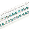 Iron & ABS Imitation Pearl Cup Chains CH-T007-01A-04-1