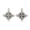Tibetan Style Alloy Pendants PALLOY-I220-07AS-1