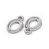 304 Stainless Steel Charms STAS-C003-10P-2