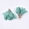 Chiffon Pendants FIND-S300-03G-2