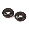 Natural Silver Sheen Obsidian European Beads G-C134-01H-3