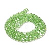 Transparent Glass Beads EGLA-A035-T6mm-B09-2