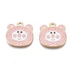 Alloy Enamel Pendants ENAM-N054-74D-2