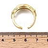 Brass Cuff Rings for Women RJEW-H262-06D-G-5