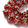 Handmade Lampwork Beads Strands LAMP-N025-05D-3