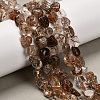 Natural Rutilated Quartz Beads Strands G-P568-C10-01-1