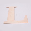 Unfinished Wood Shape WOOD-WH0109-01L-1