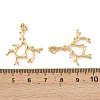 Brass Pendants KK-L255-01G-05-3
