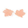 Baking Paint Transparent Glass Pendants DGLA-N014-11A-05-2