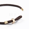 Braided Nylon Cord Bracelet Making X-MAK-A017-D01-03G-3